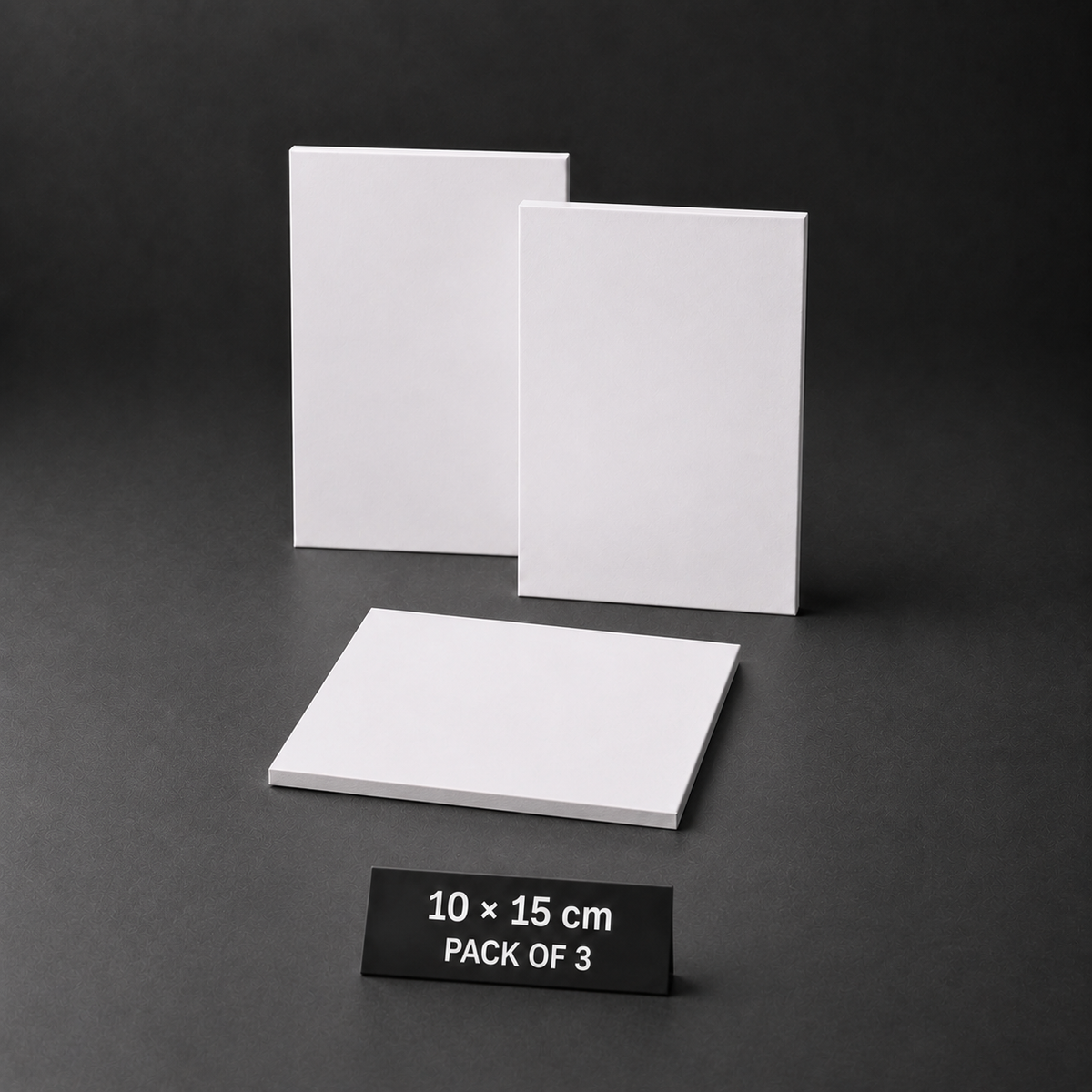 Drawing boards, 10 x 15 cm, pack of three